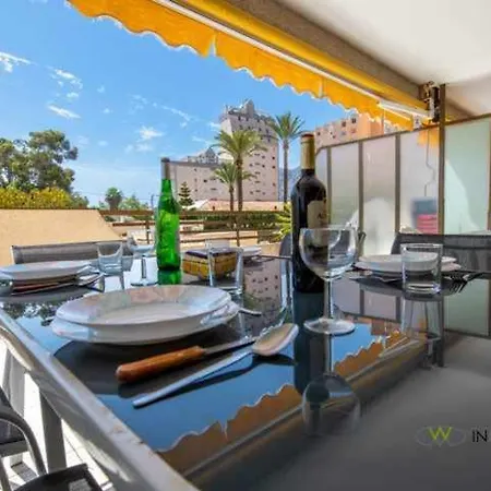 Inmoweaver 112 Cp Con Gran Terraza, Wifi Y Piscina Apartman Calpe
